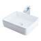 Novatto Porcelain Vessel Sink Combo with Chrome Faucet, Drain and Sealer NSFC-01321136CH - alternate 1